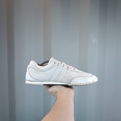 UK 10,5 - Y3 Yohji Yamamoto Adidas Boxen weiß Herren Sneaker Schuhe Y2K S82115