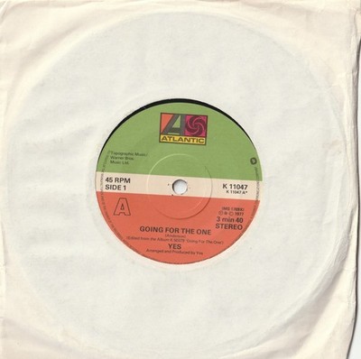 Yes - Going For The One / Awaken Pt. 1  * Single
