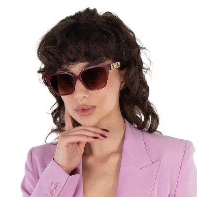 Versace Pink Gradient Butterfly Ladies Sunglasses VE4471BF