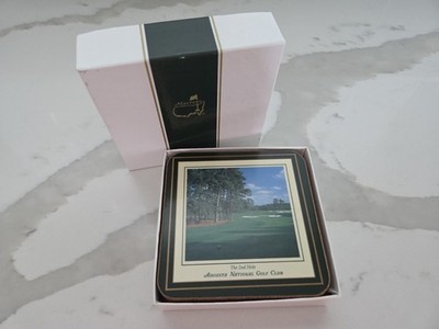 Masters Augusta National Golf Club Coaster 6pk Holes 2,6,12,13,15,16 Never Used