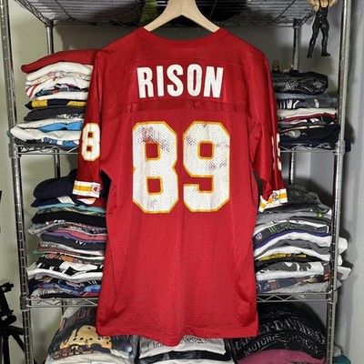 VTG 90's Champion Andre Rison Kansas City Chiefs #89 Football Jersey 48/XL NICE