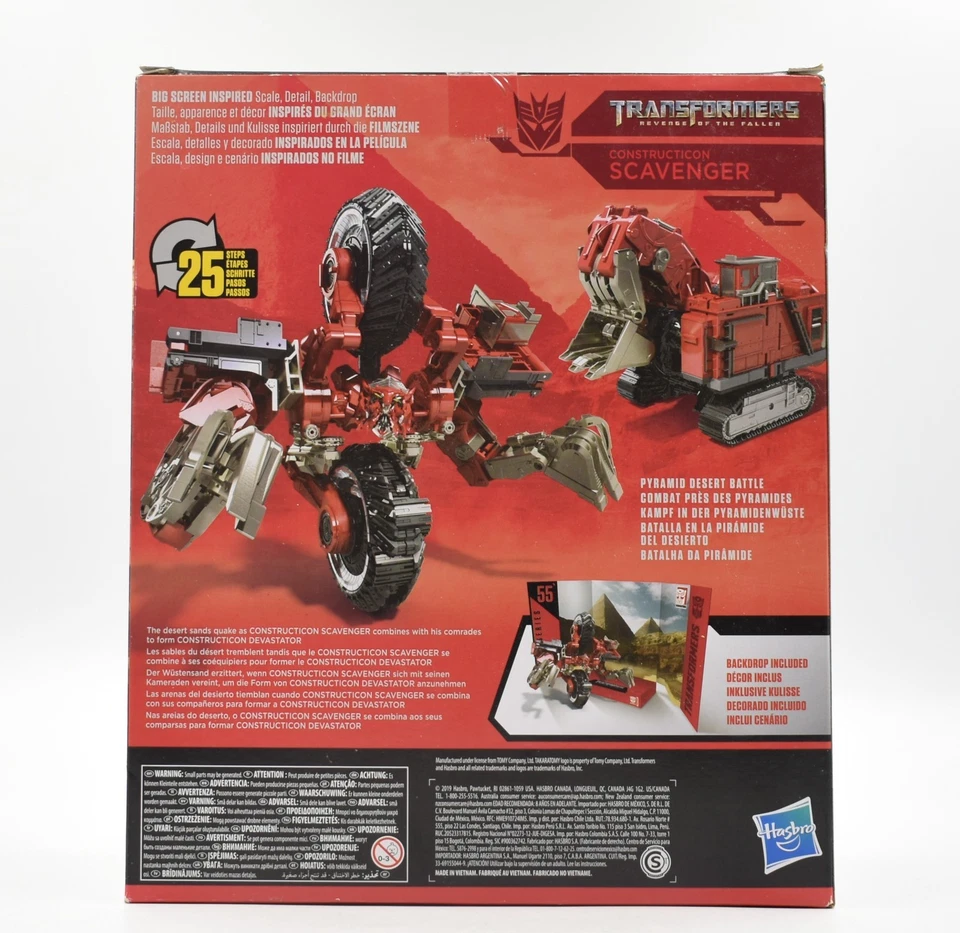 Transformers Generations Studio Series 55 - Construction Scavenger Action Figure - Image 3 of 4