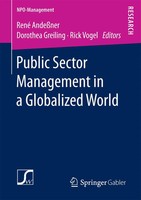 René AndeßNer (U. A.) | Public Sector Management In A Globalized World | Buch