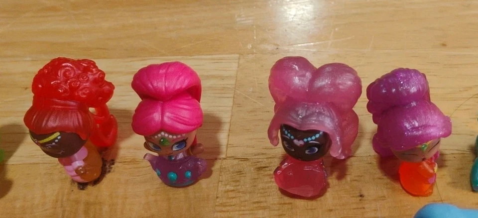 Lote de 50 mini figuras Shimmer Shine Teenie Genie cabello opaco mezclado y más... Foto 3 de 4