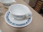  Old Town Blue Onion Hook Handle Stacking Cups 8 Cups 8 Saucers; never used — photo 8