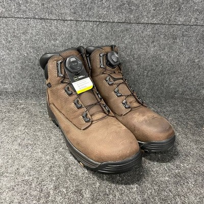 DANNER Caliper BOA 6'' Aluminum Toe Boots Men's Size 10.5 Brown 19420