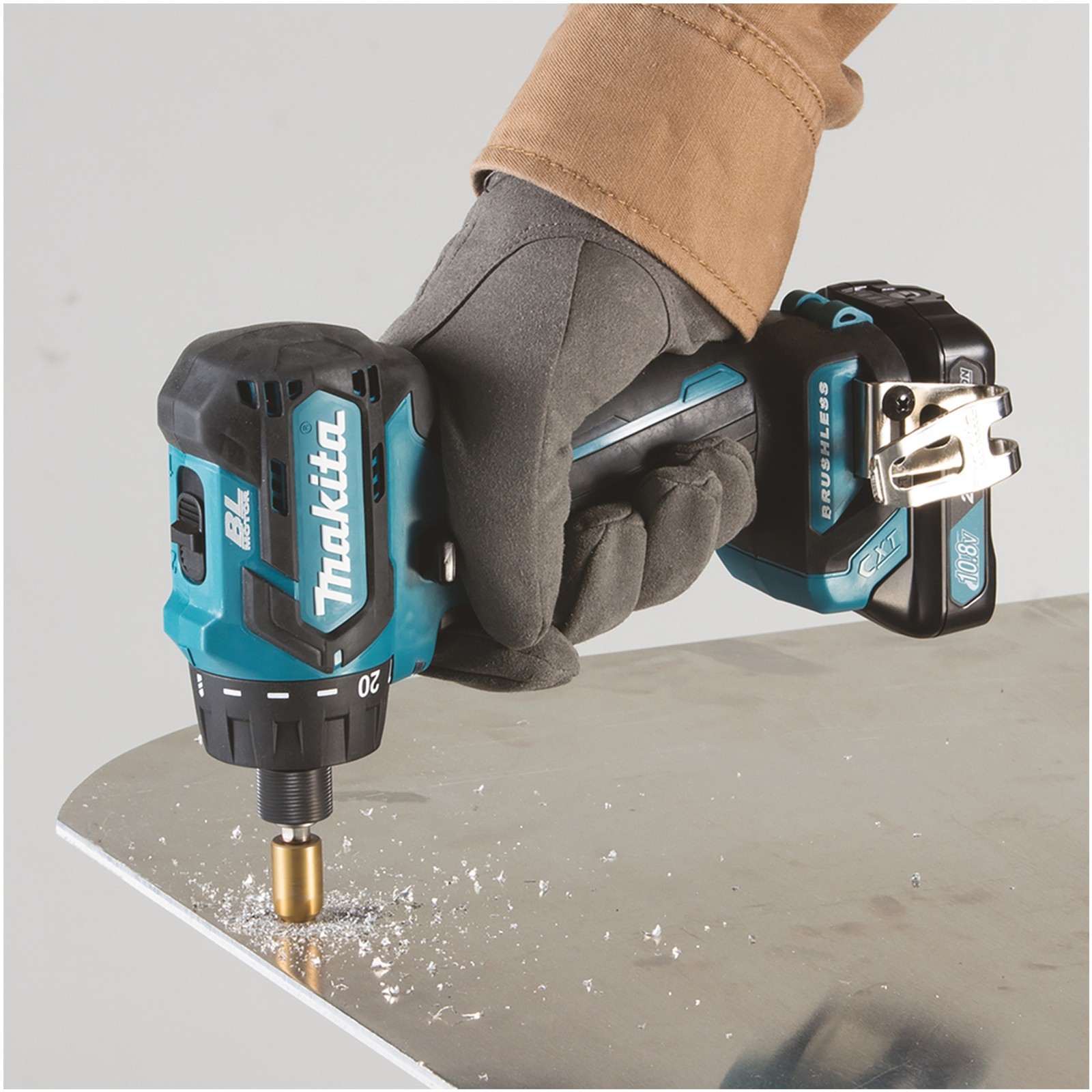 Trapano Avvitatore a Batteria 12V Makita DF032DZJ foto 4