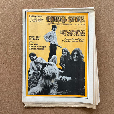 The Beatles (John Lennon, Paul McCartney) -Rolling Stone Magazine #24 -  RARE