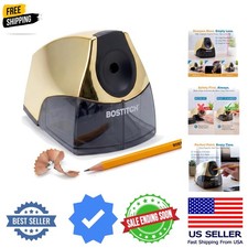 Office Electric Pencil Sharpener for Classroom Desk Use, Heavy-Duty Stall-F...