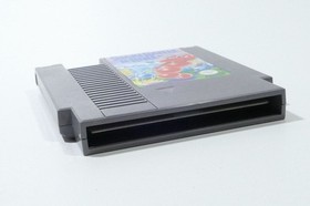 3x Nintendo NES Spiel - Mega Man 2, Super Mario, Tetris, World Cup, Snake Rattle