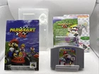 New ListingMario Kart 64 Nintendo 64 W/ Storage Case, Manuals, Game Cartridge - Authentic
