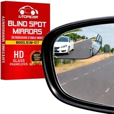 Blind Spot Convex Car Mirror - Rearview Accessories for Car Interior - Automo...