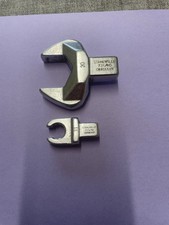 Stahlwille Torque Wrench Changeable Heads Set Of 2 30mm and 11mm