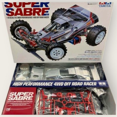 Tamiya Super Saber 2023 1/10 RC Painted Pre-Cut Body Unassembled