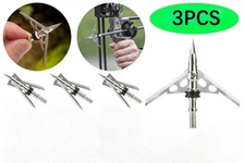 Raging Hypodermic Trypan 2 Blade 100Grain 2" Cut Dia Expandable Broadheads