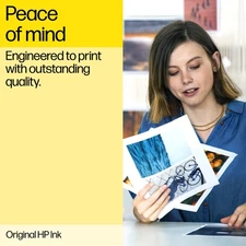 HP 67 Black Original Ink Cartridge, ~120 pages, 3YM56AN#140