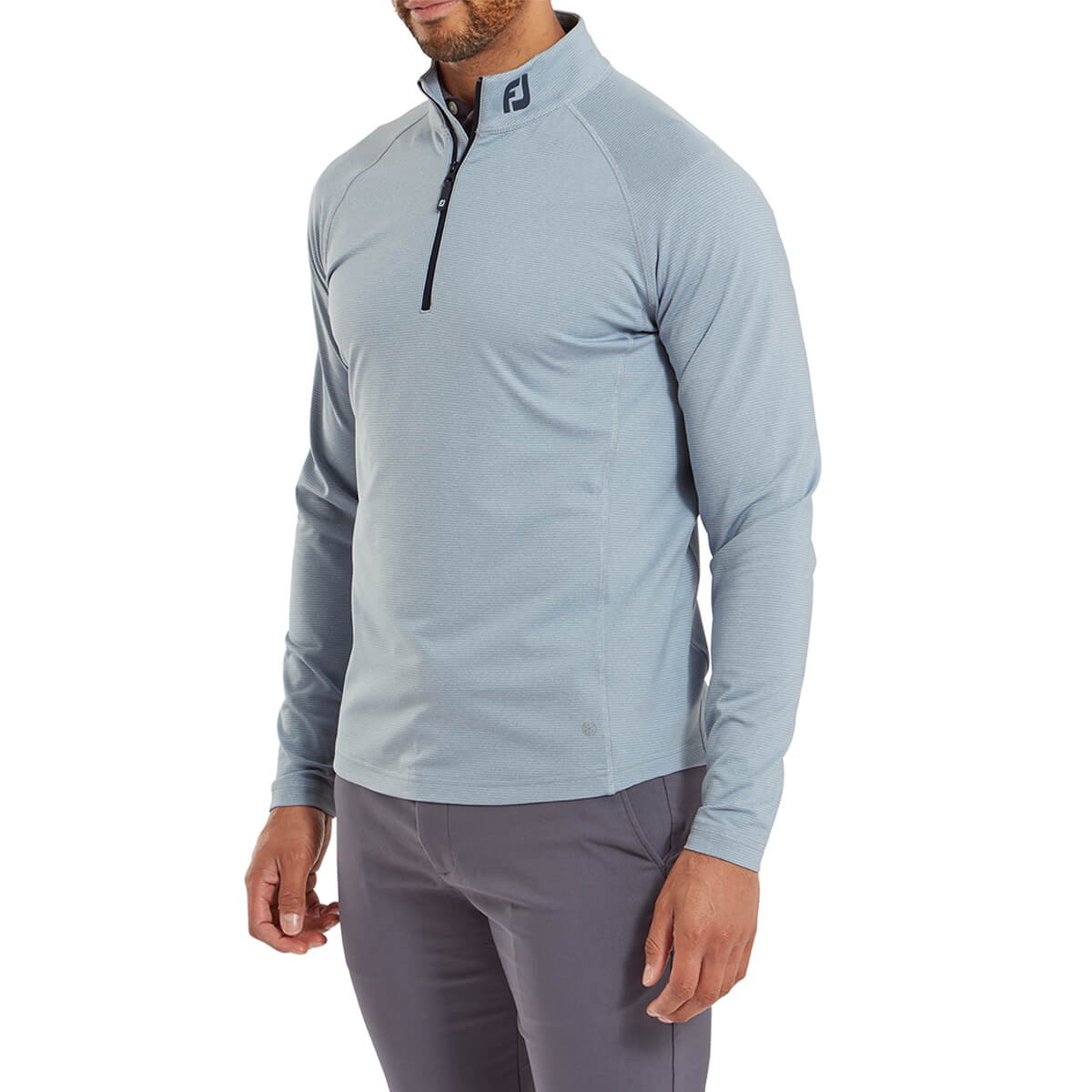 Footjoy Mens ThermoSeries Golf Sweater - Heather Grey - XXL