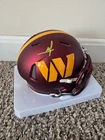 MIKE SAINRISTIL SIGNED AUTO WASHINGTON COMMANDERS MINI HELMET BGS AUTOGRAPHED E