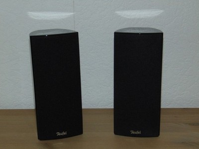 2x Teufel Satelliten Lautsprecher IP 3000 FR Front/Rear schwarz - wie CS 35 FCR