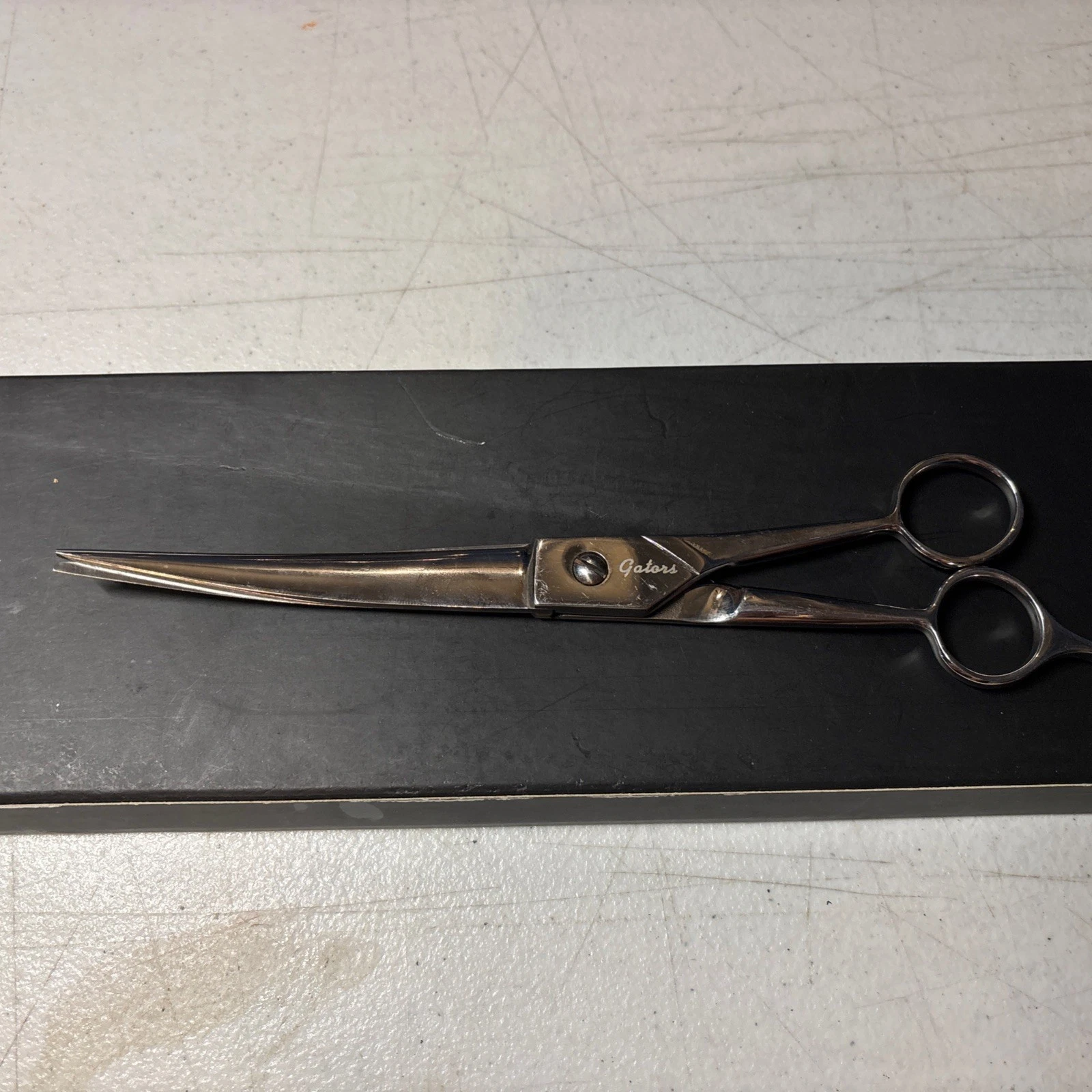 GEIB Gators Curved 8.5” PROFESSIONAL Pet Dog Grooming Shears Scissors