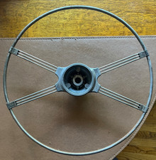 Vintage Mg Mga 16 Banjo Steering Wheel 4-spoke