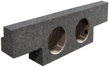 QPower GMC/Chevy Crew Cab '04-'07 Dual 10" Empty Woofer Box