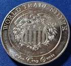 A World Trade 1 Troy Oz .999 Fine Silver Round American Argent Mint LTD