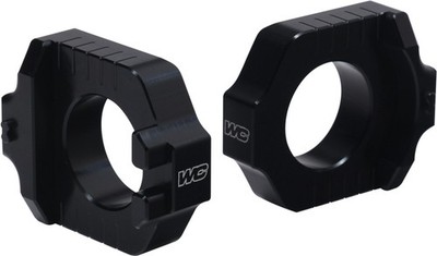Works Connection Elite Axle Blocks Black #17-275