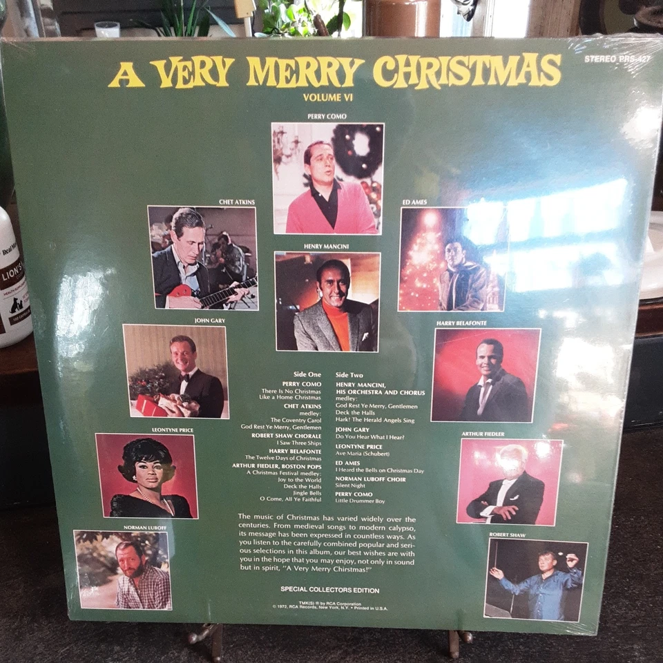 A Very Merry Christmas Volume VI, Various Artists, Vinyl LP Record Album, Sealed - Image 2 of 2