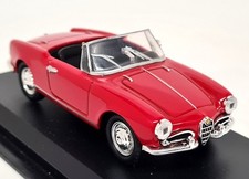 Atlas 1/43 - Alfa Romeo Giulietta Spider Tipo 750/101 1956 Red Diecast Model Car