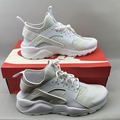 Nike Air Huarache Run Ultra Running Shoes Men Size 10 White