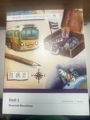 Amplify Core Knowledge Language Arts Grade 5 Unit 1 Activity Book New!!!!