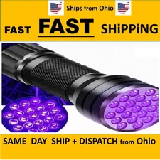 UV light flashlight - Inspection Light - Refrigeration Leak Detector Freon AC