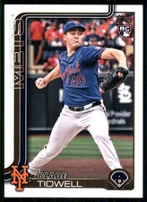 2025 Topps Update #US22 Blade Tidwell RC New York Mets TW3753