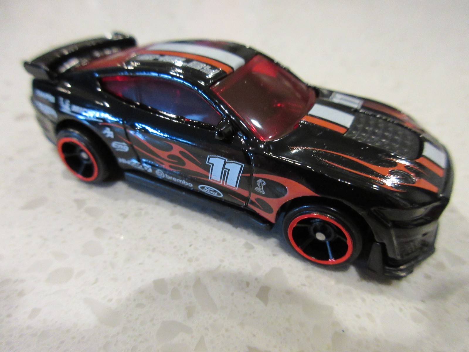 2026 Hot Wheels 2020 Ford Mustang Shelby GT500 BLACK Nightspeed DIECAST Race Car