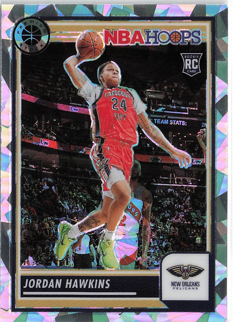 2023-24 Hoops Premium Stock #125 Jordan Hawkins Ice Prizm