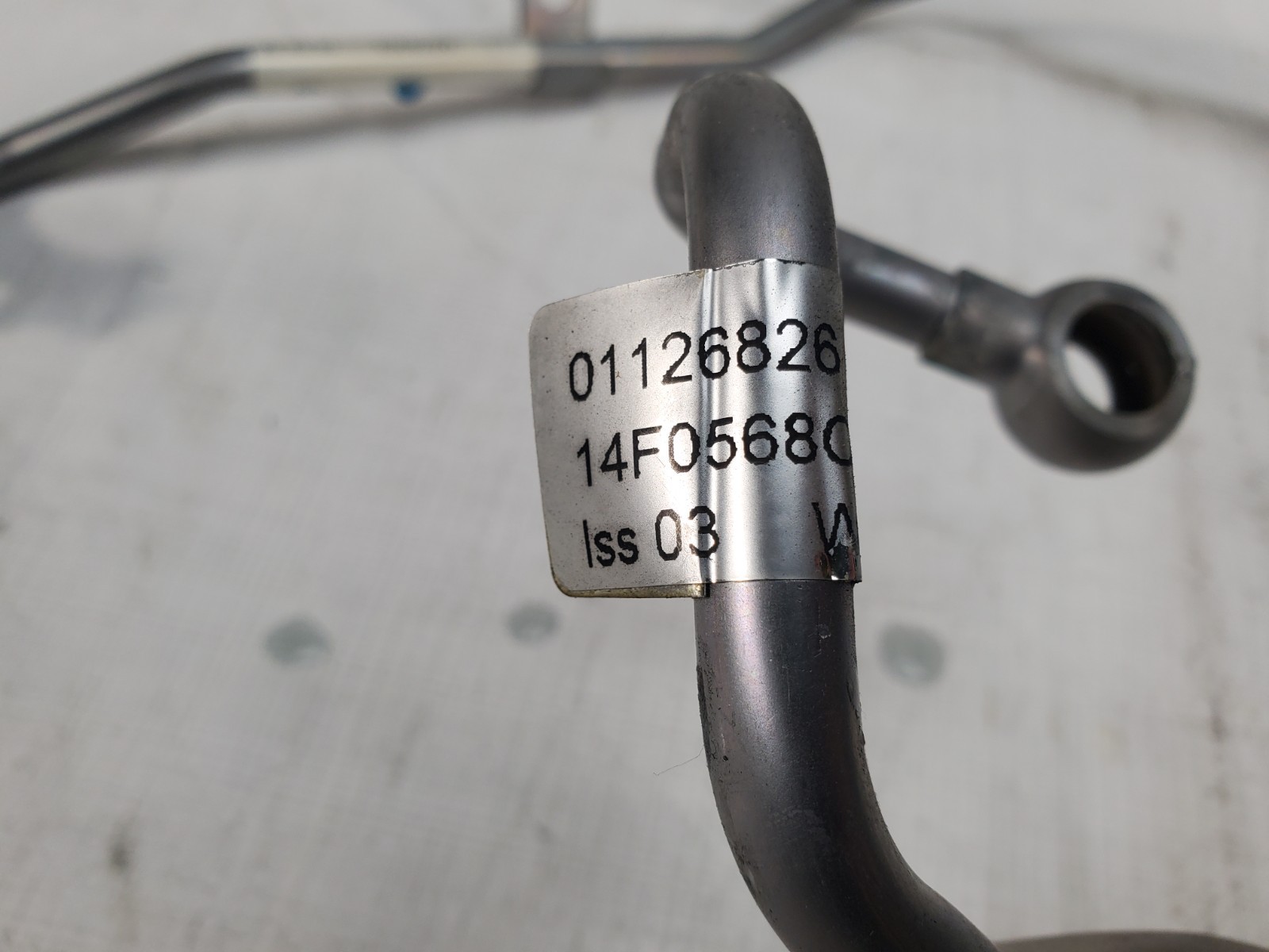 2017-2023 McLaren 720S Turbocharger Oil Line Pipe Pair 4.0 V8 M840T