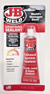 JB WELD Exhaust System Sealant 3oz Crack Joint Seam Repair High Temp NEW