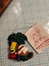 Hawaiian Island  Ornament  Santa Dole plantation