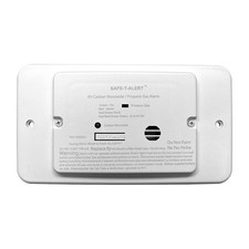 Safe-T-Alert 25 Series Flush Mount Dual Carbon Monoxide/Propane Alarm w/Trim