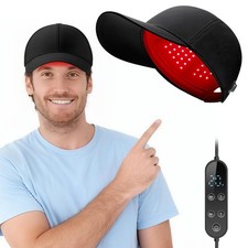 Red Light Therapy Hat for Hair Growth: 650-850nm, Stimulates Hair Regrowth
