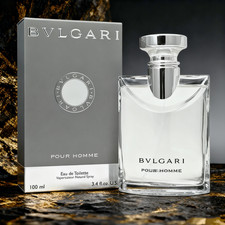 Bvlgari Pour Homme 3.4oz / 100ml Eau de Toilette Perfume for Men New Sealed