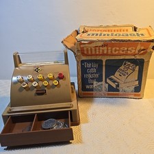 Casdon Vintage 1960's Cash Register Till Children's Retro Toy  Pre Decimal Boxed