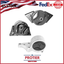Engine Motor Mount 3PCS Set for 2000-2001 Nissan Altima 2.4L for Auto Trans