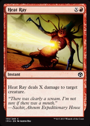 4x Heat Ray MTG Iconic Masters NM Magic Regular
