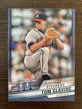 Tom Glavine 2020 Topps Decade’s Best Insert Blue Parallel #DB-77