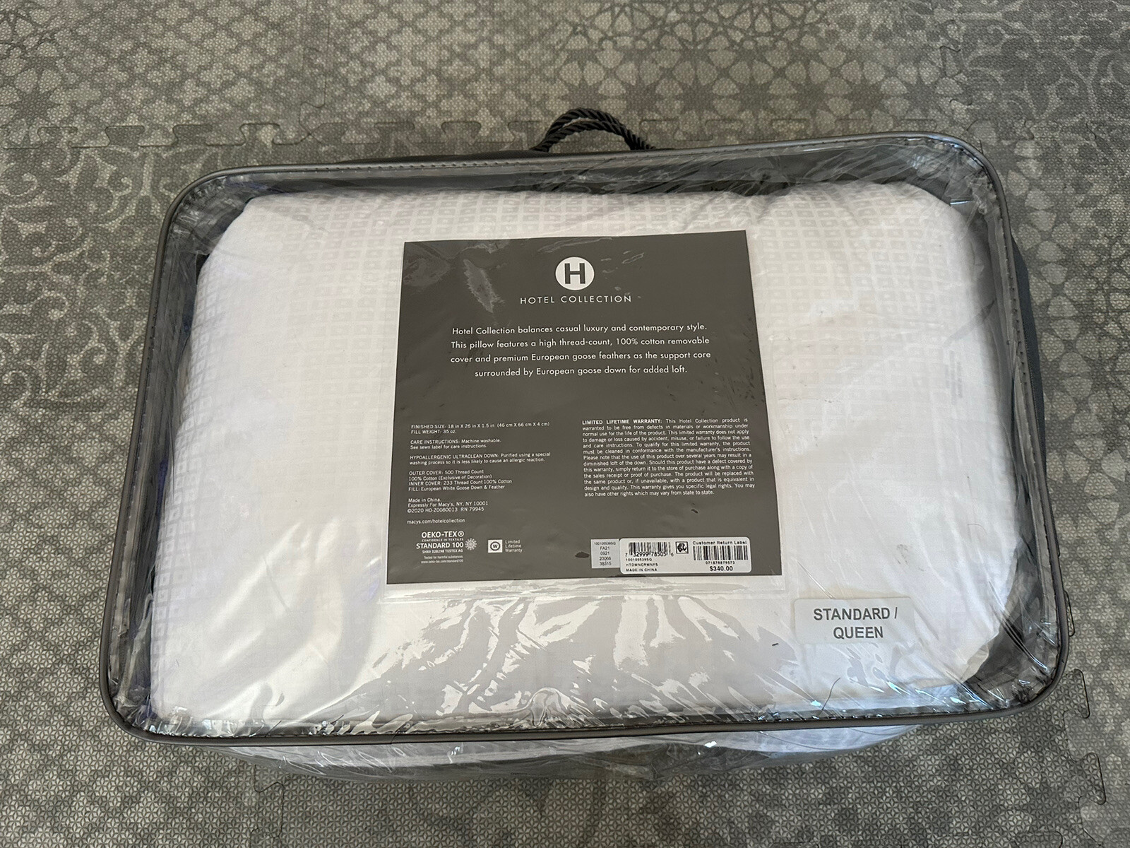 Hotel Collection Queen Pillow eBay