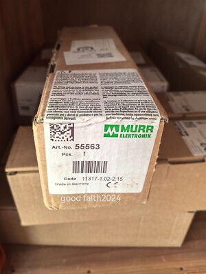 1pc 55563 MURR BusModule Shipping via DHL/FedEx/UPS/EMS