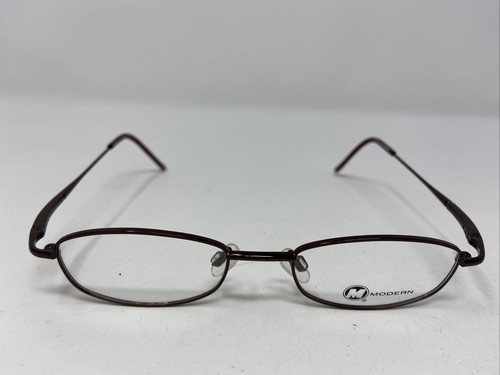 MODERNES BRILLENGESTELL GEMINI BRAUN 47-18-135 VOLLRAND E794