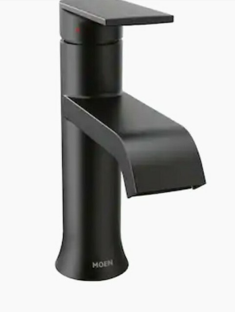 genta matte black tub shower